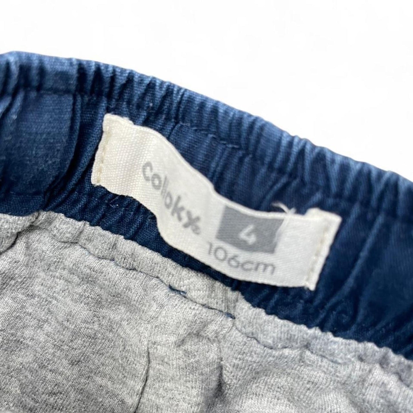 Navy blue cargo pants with