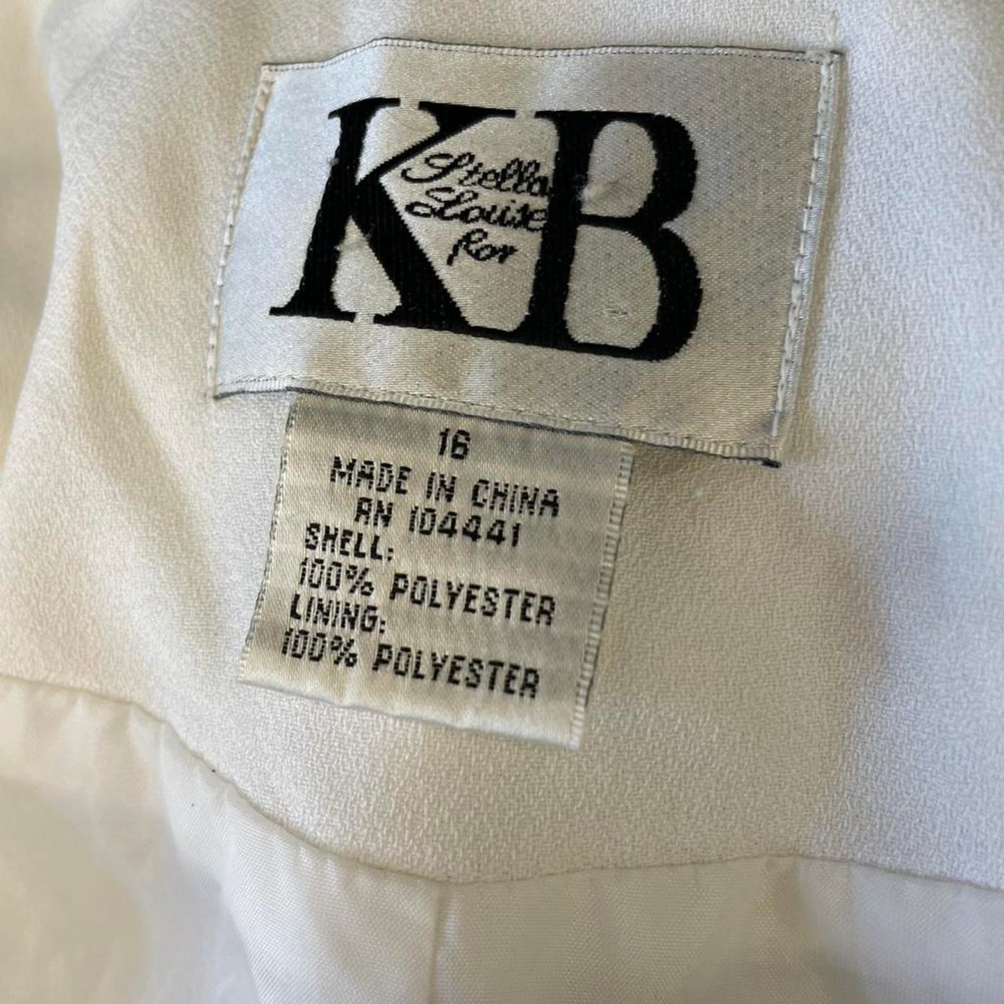 White tuxedo jacket with black