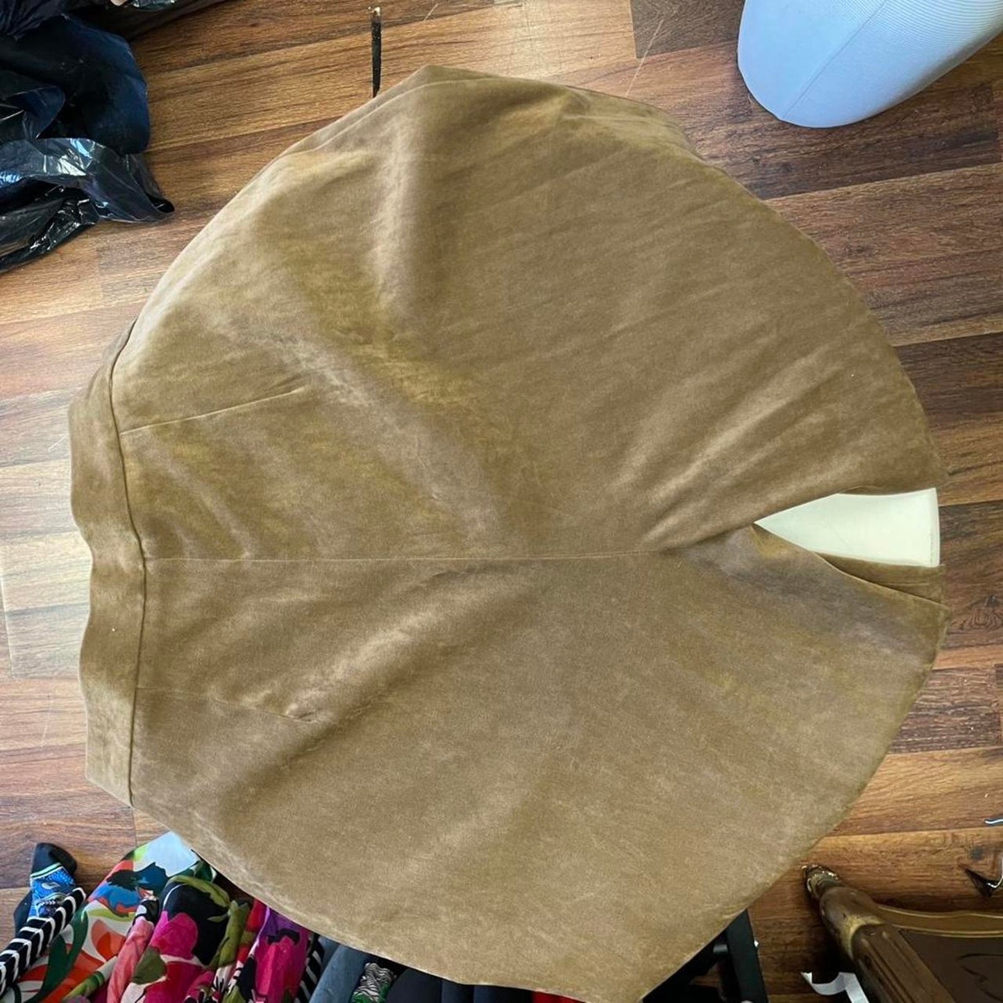 Tan suede blazer