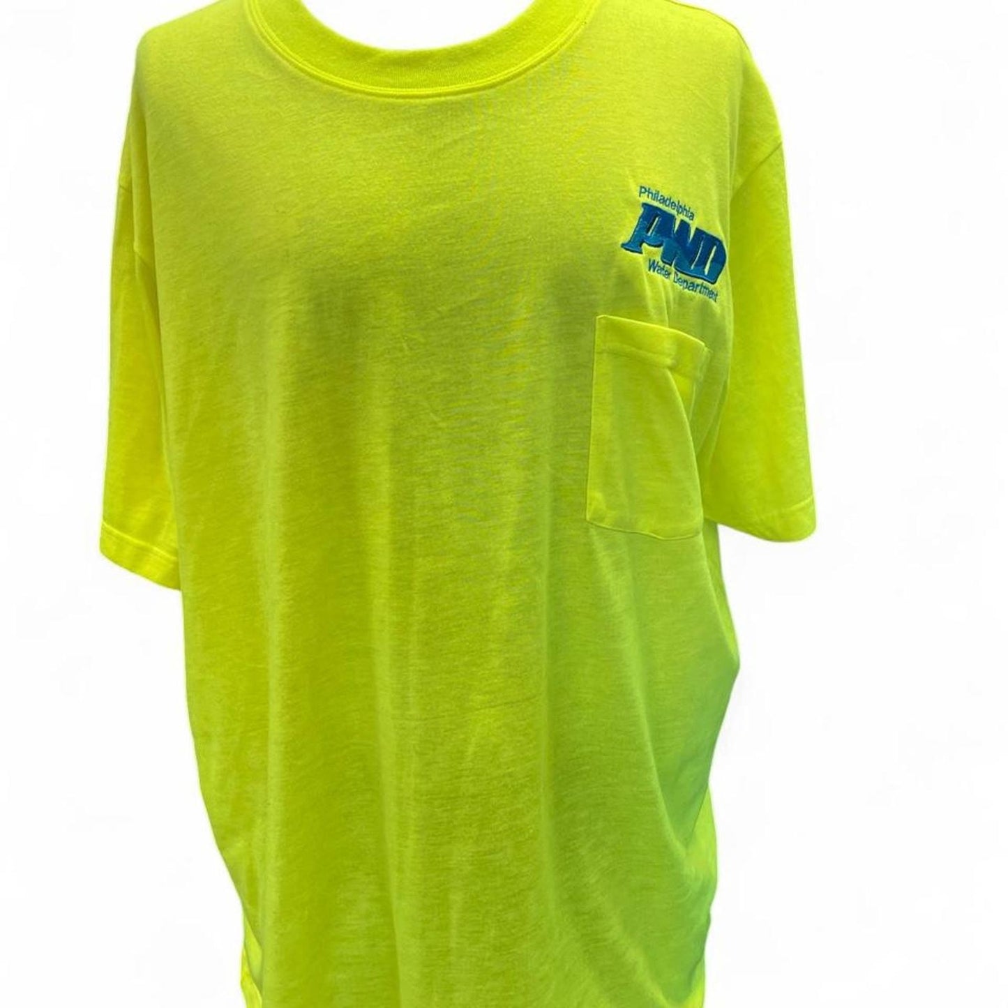 Neon yellow vintage 90s pgw tee