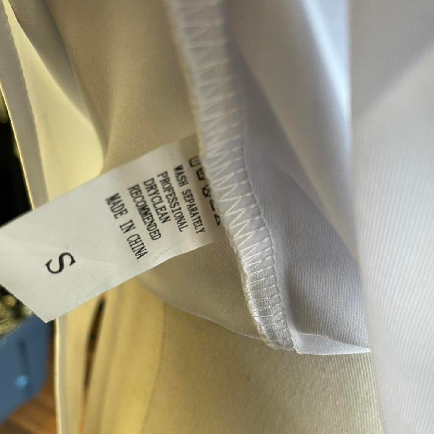 White long sleeve bodysuit with