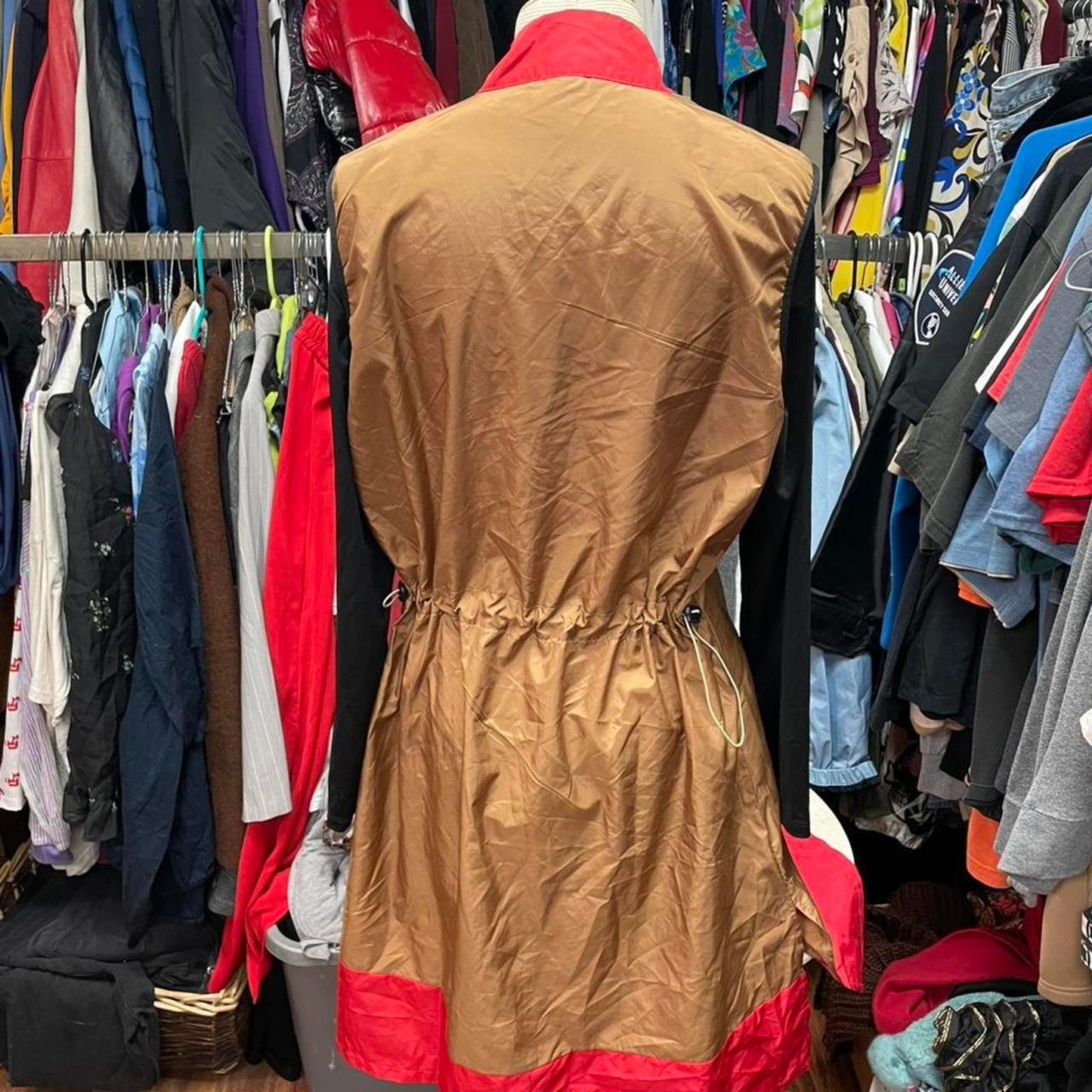 Red and gold long sleeve