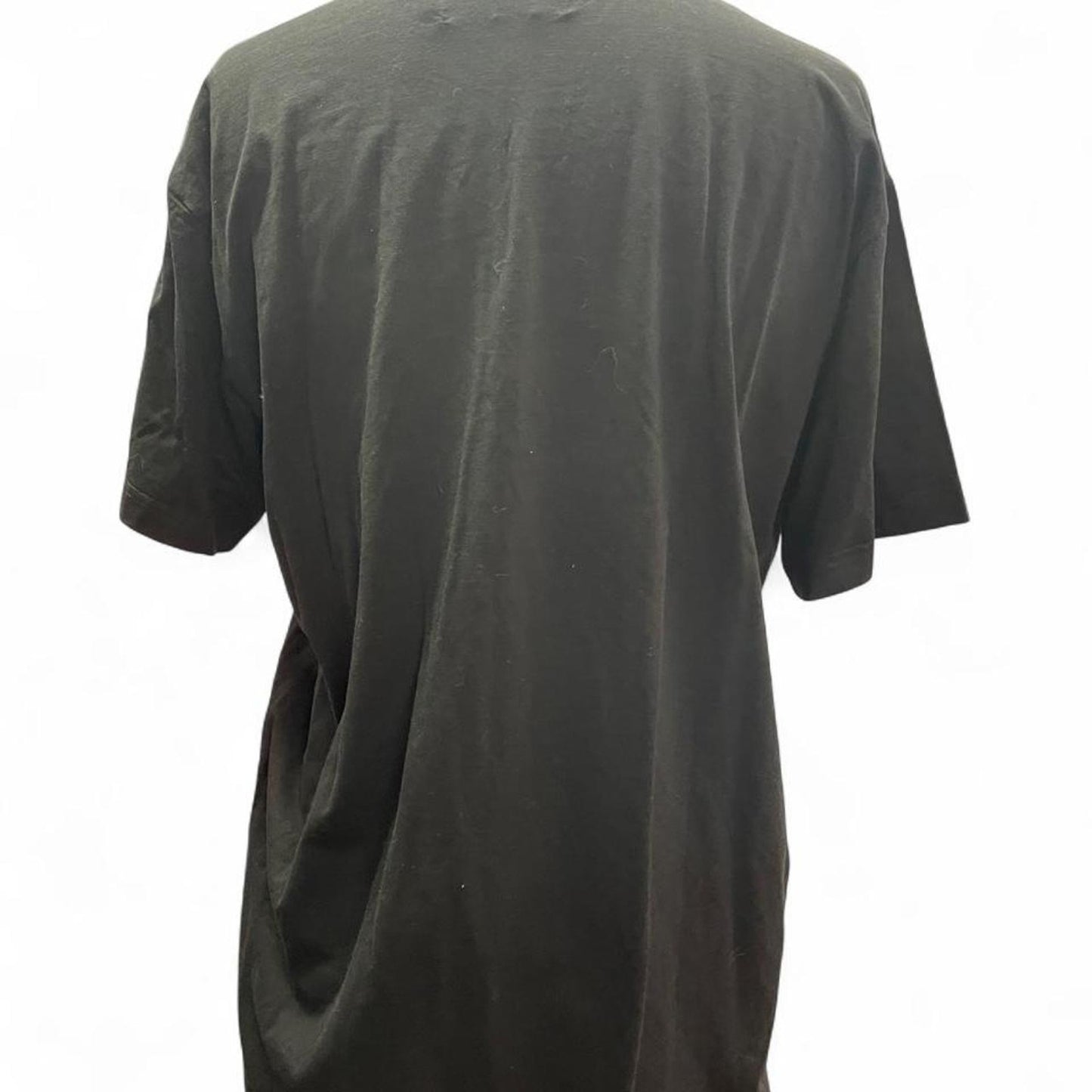 Influence black oversized t shirt