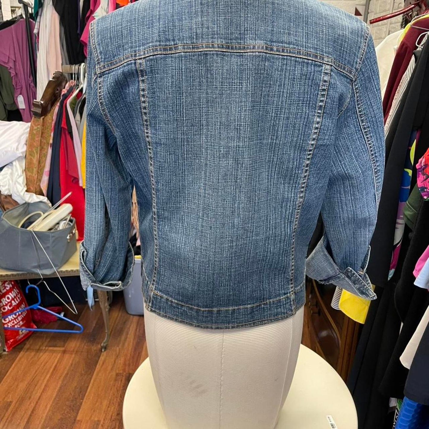Coltwater creek blue denim jacket