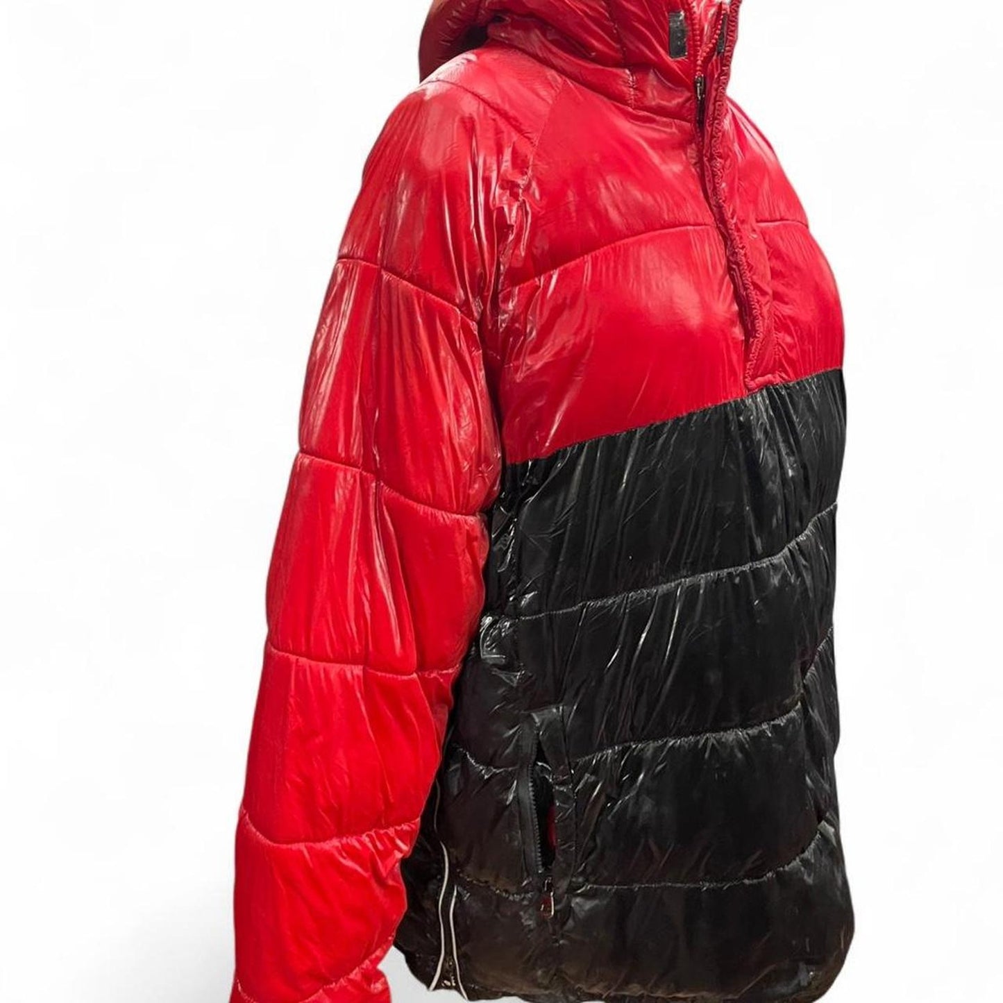 Chahine sportswear red puffer jacket