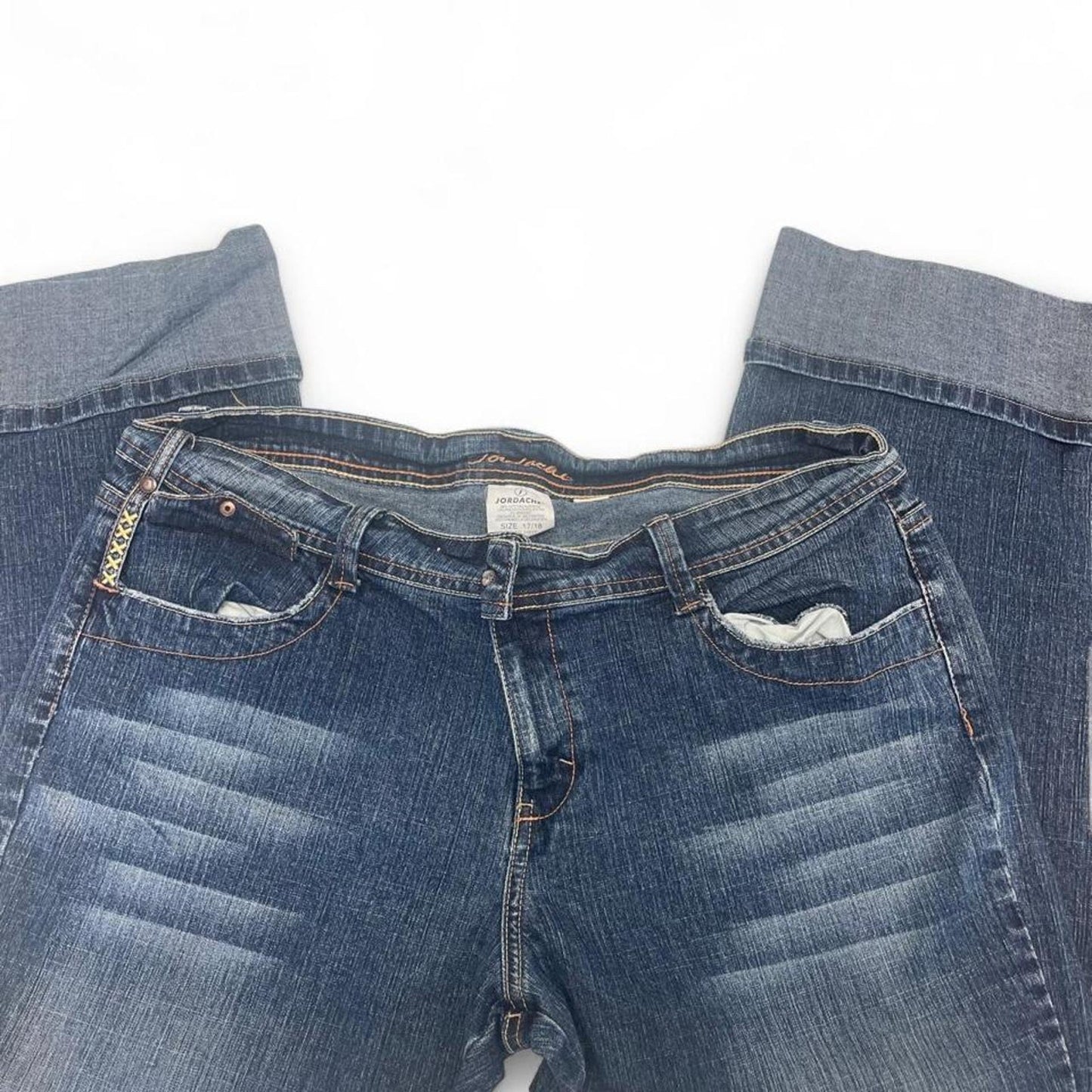 Jordache blue navy cotton