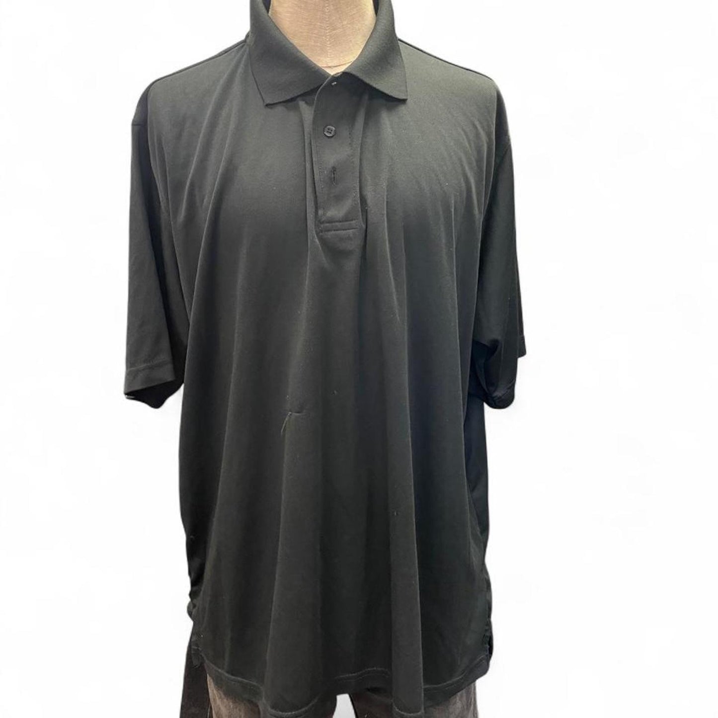 Brookstone grey long sleeve polo