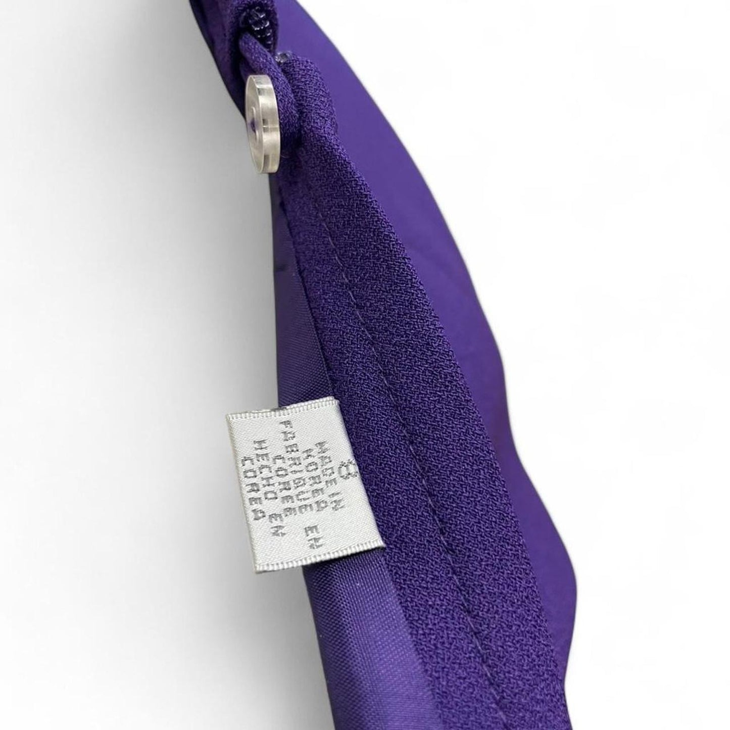 Purple 2 piece suit with