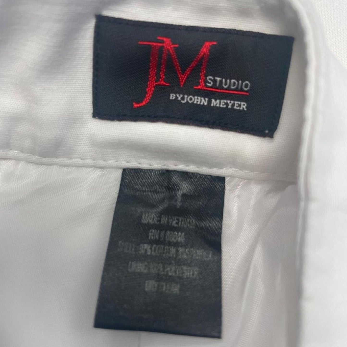 White cotton polyester riding
