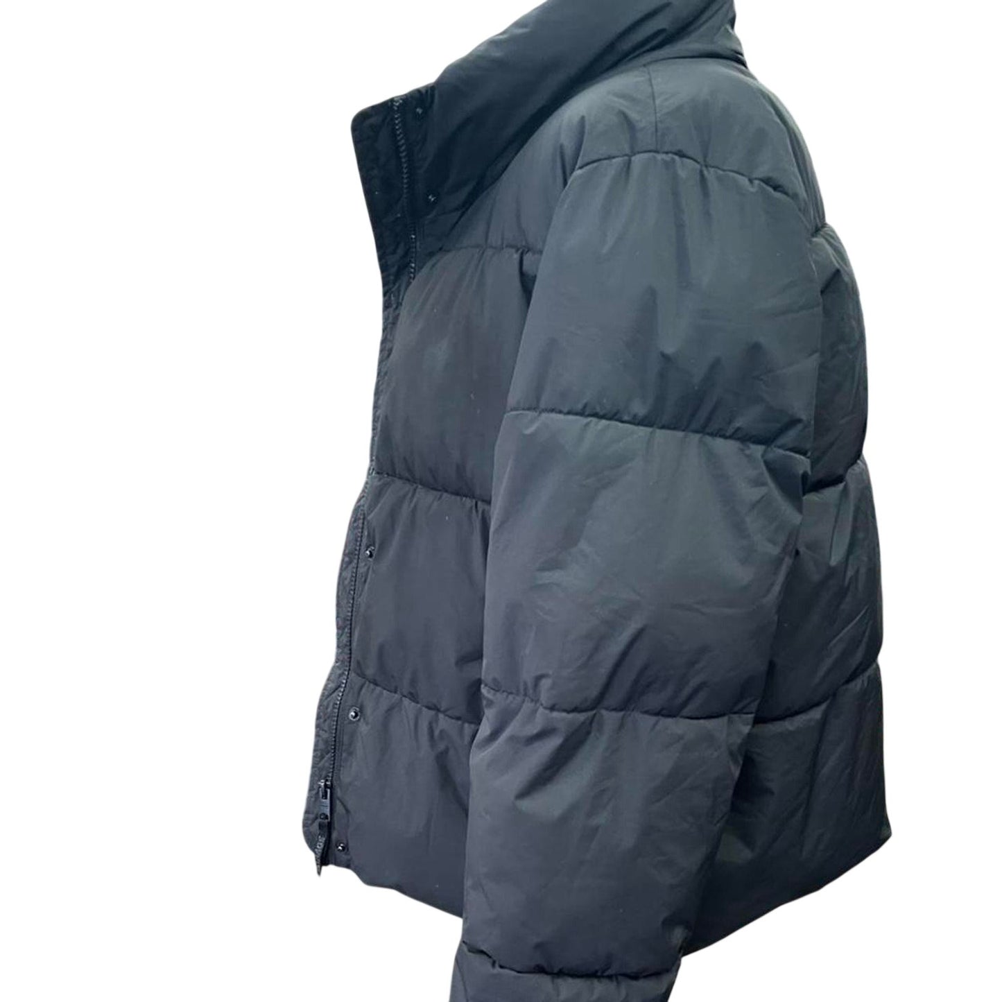 Black puffer jacket
