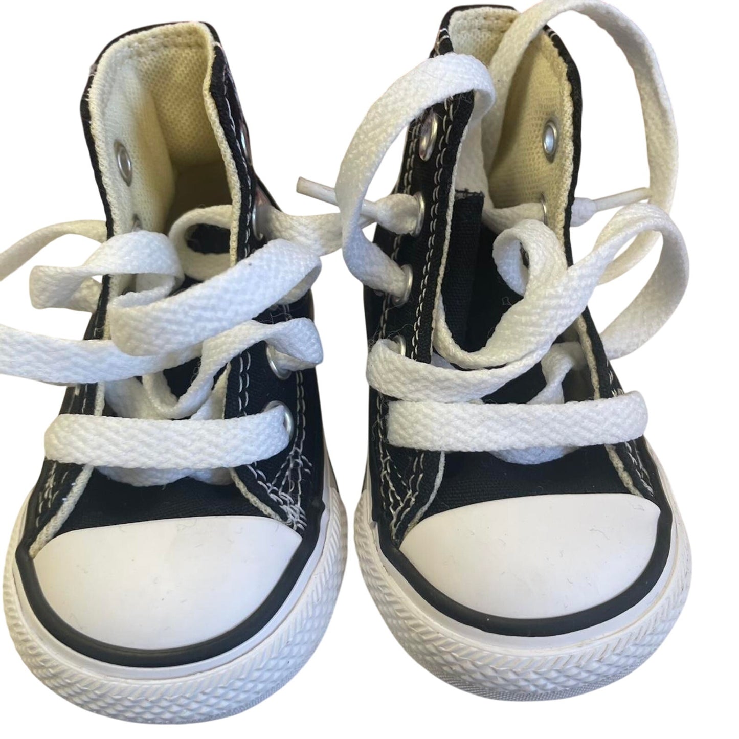 Black and white converse