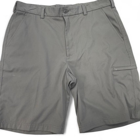 A.Gray pebble beach golf shorts