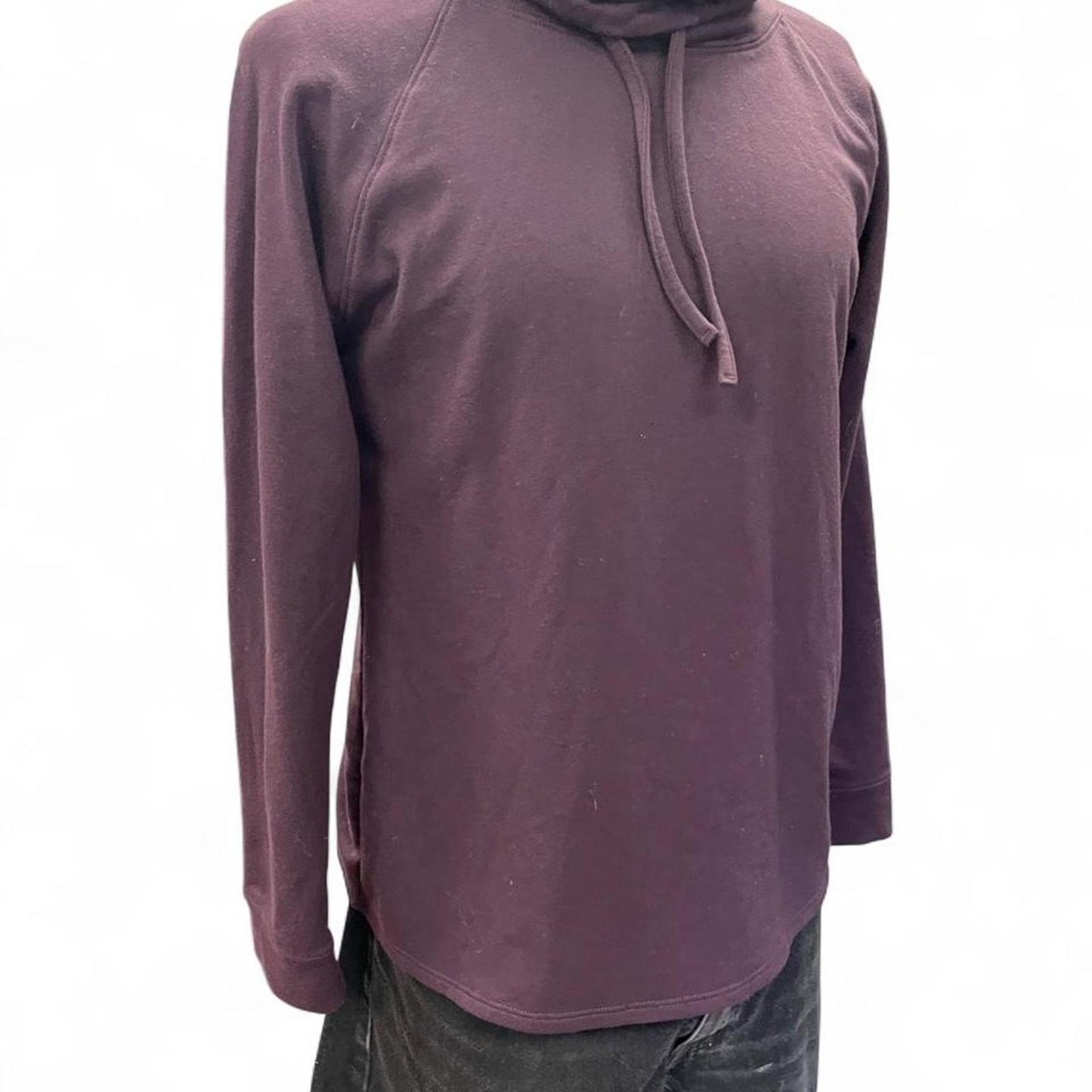 Purple long sleeve hoodie