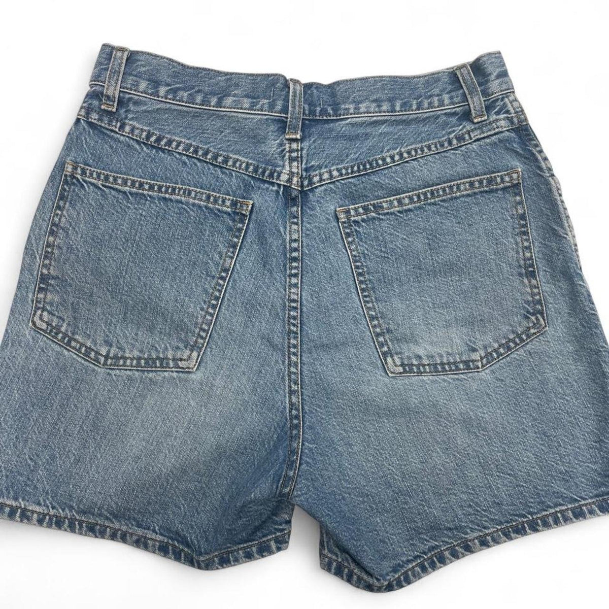 Uniqlo u blue denim shorts