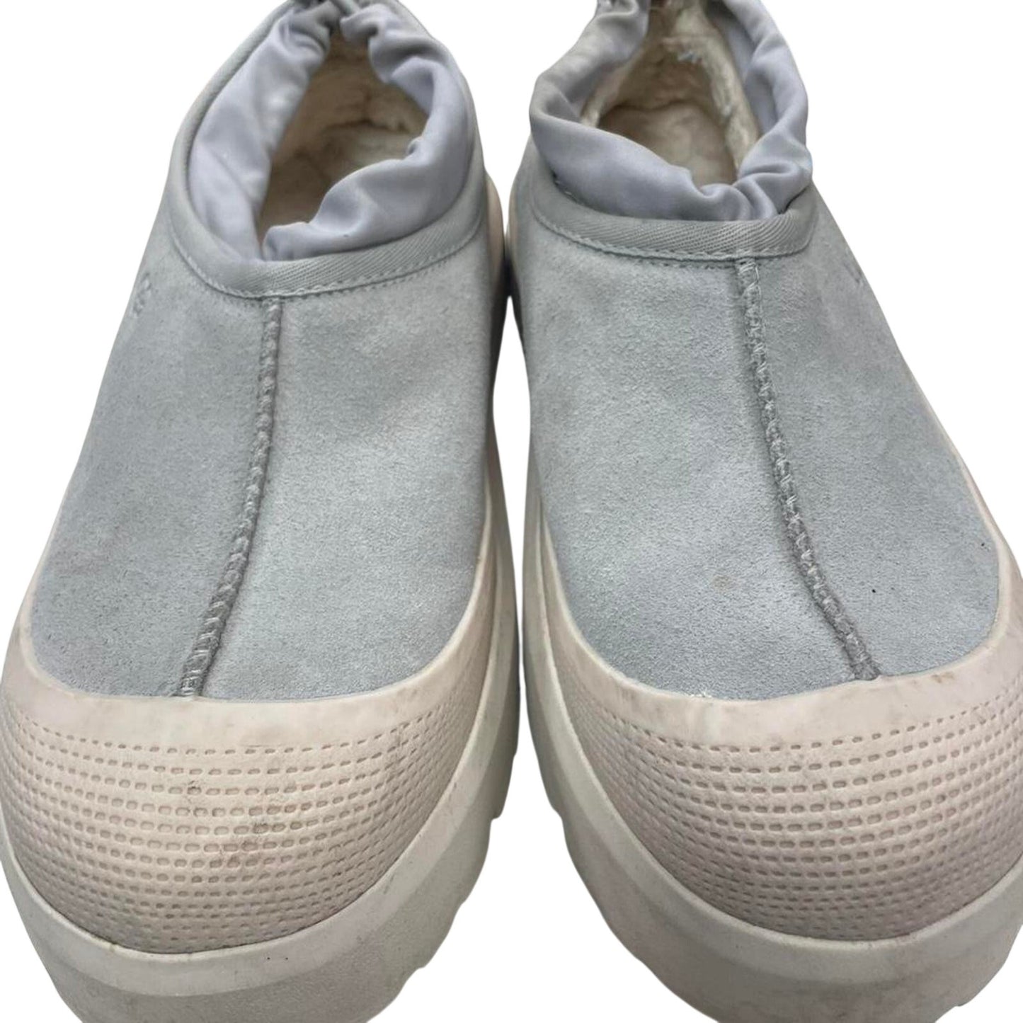 Ugg grey suede platform sneakers