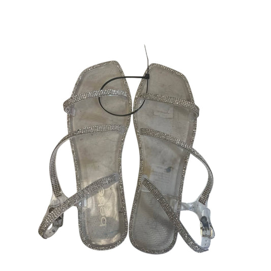 Clear sandals size 10