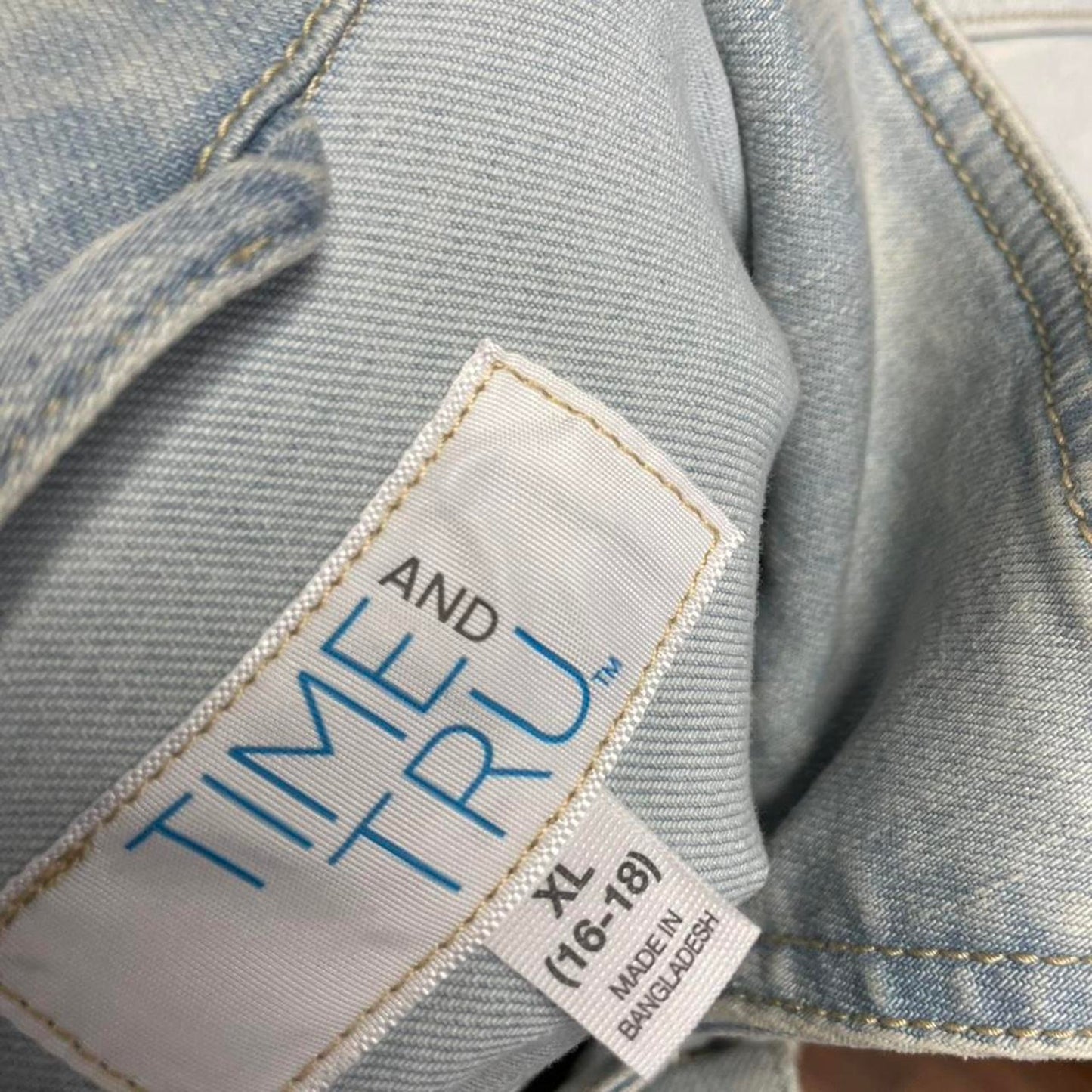 Light blue denim jacket with