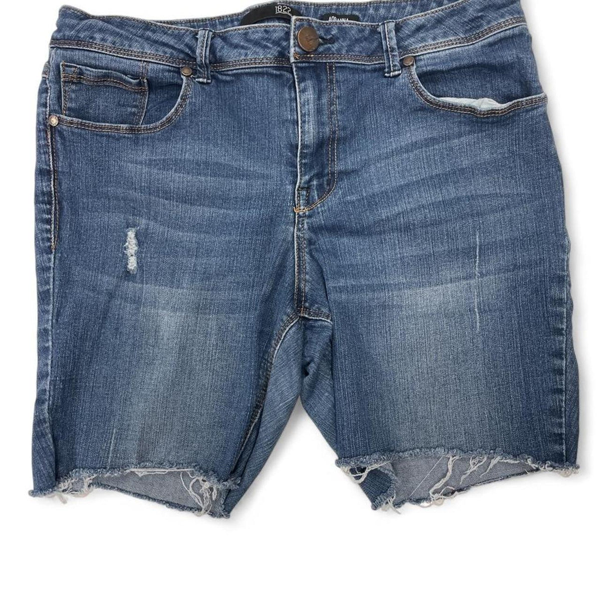 1822 denim shorts size 14
