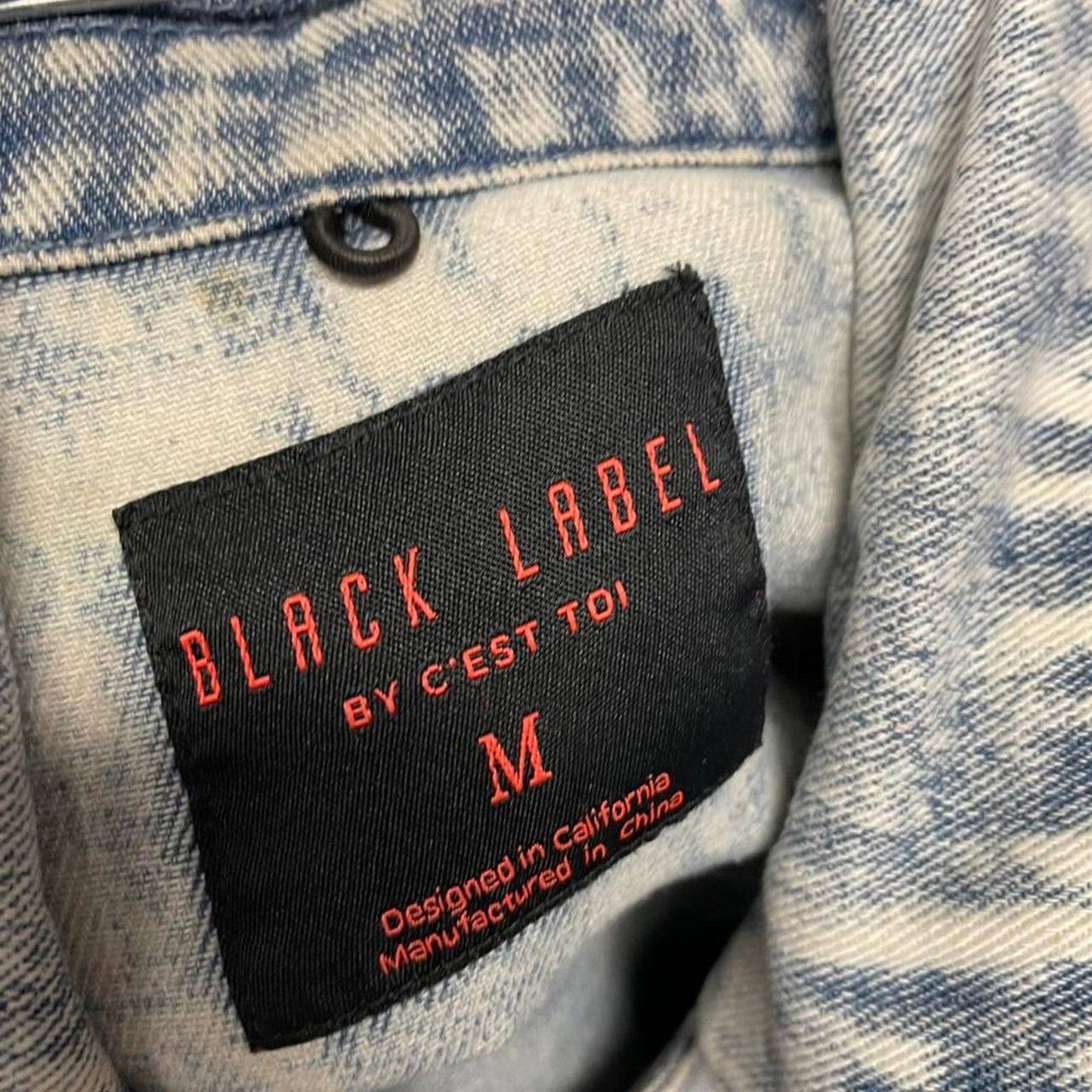 Black label by cest toi jacket
