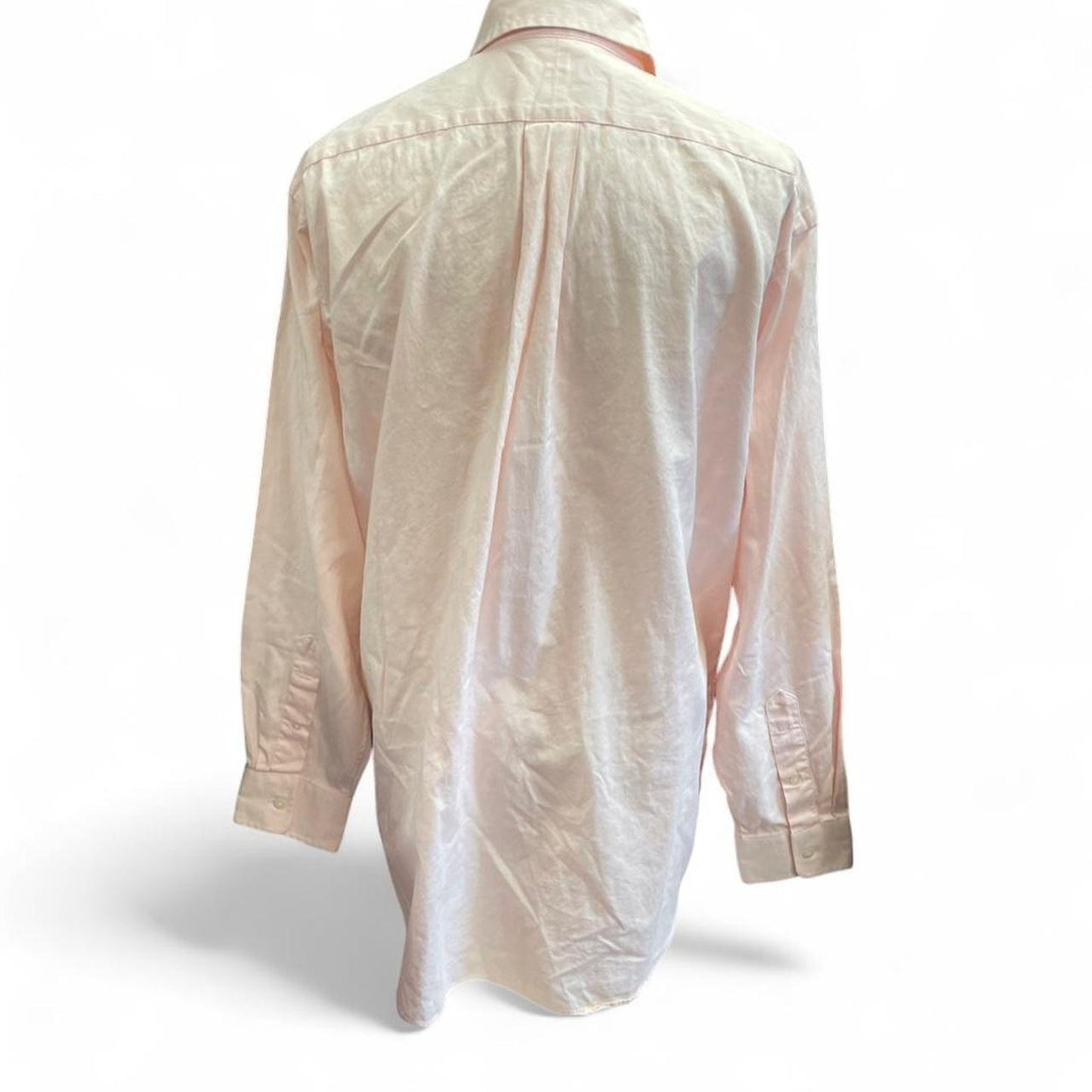 Paul fredrick pink oxford button