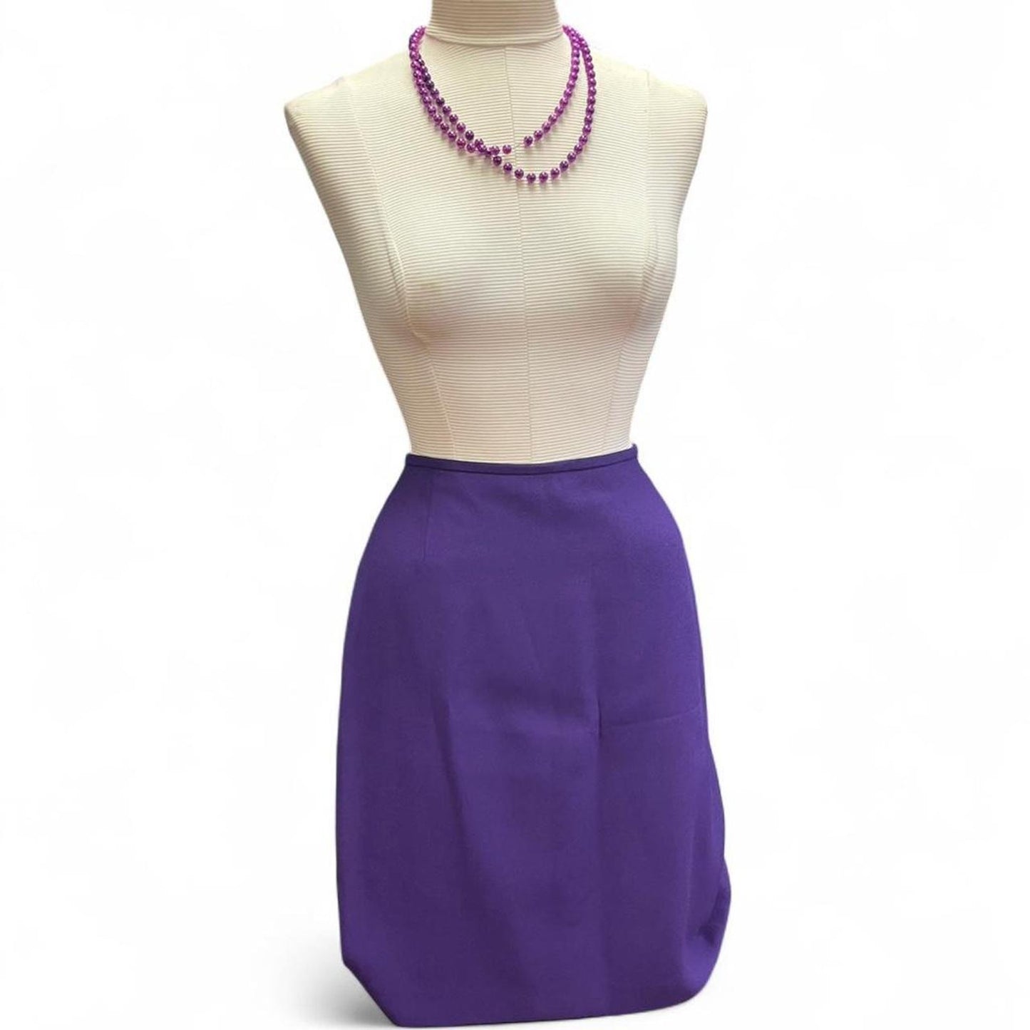 Purple 2 piece suit with