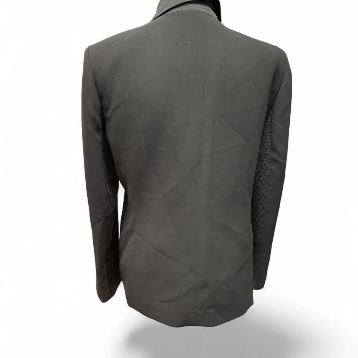 Kasper black blazer with floral