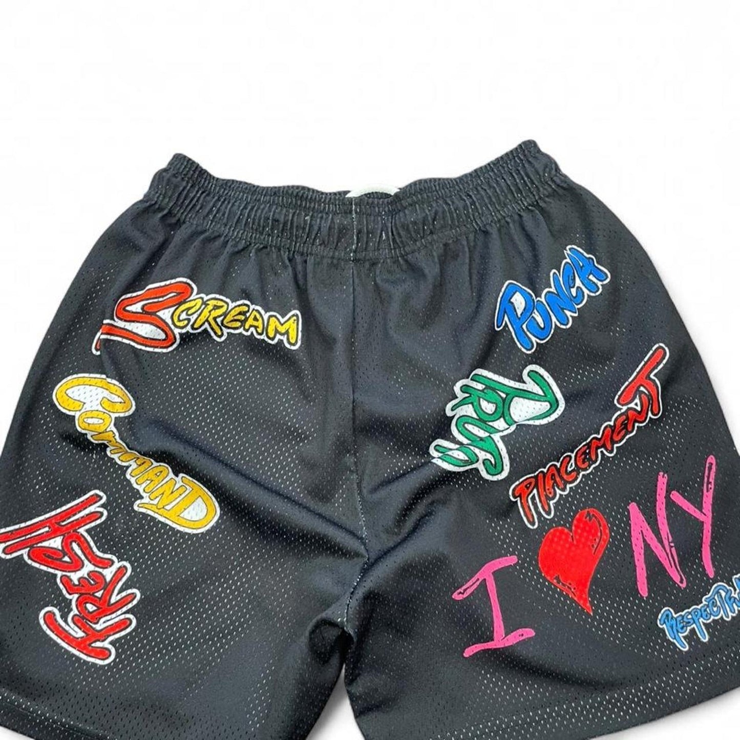 Eric emanuel black shorts size