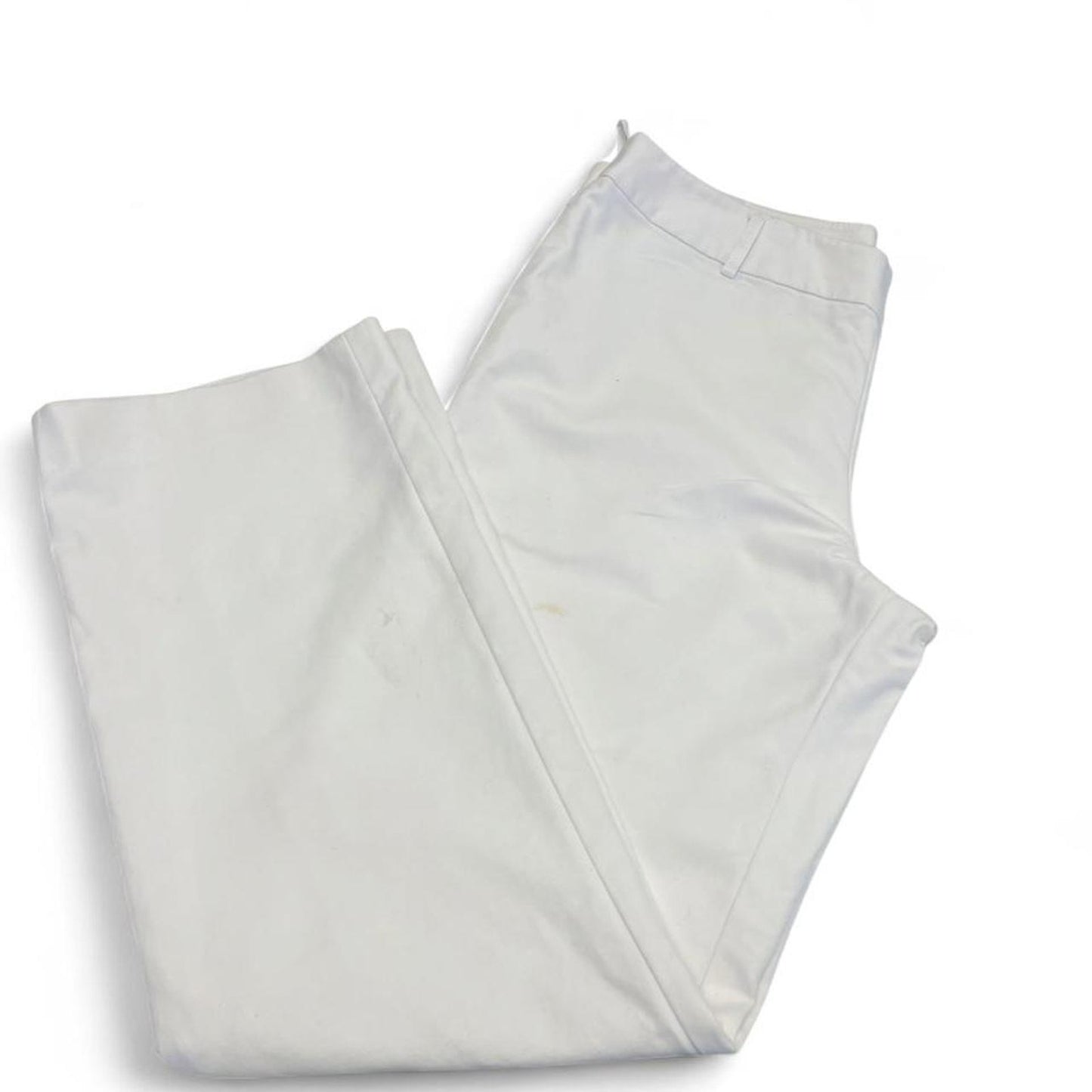 White cotton polyester riding
