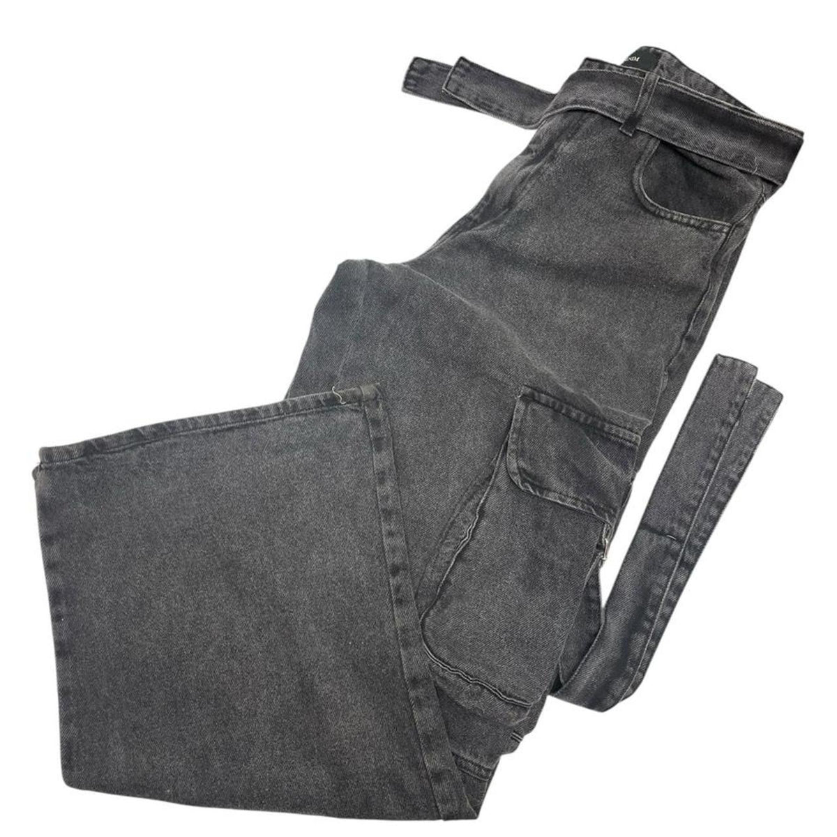 Kanikama denim black cargo jeans
