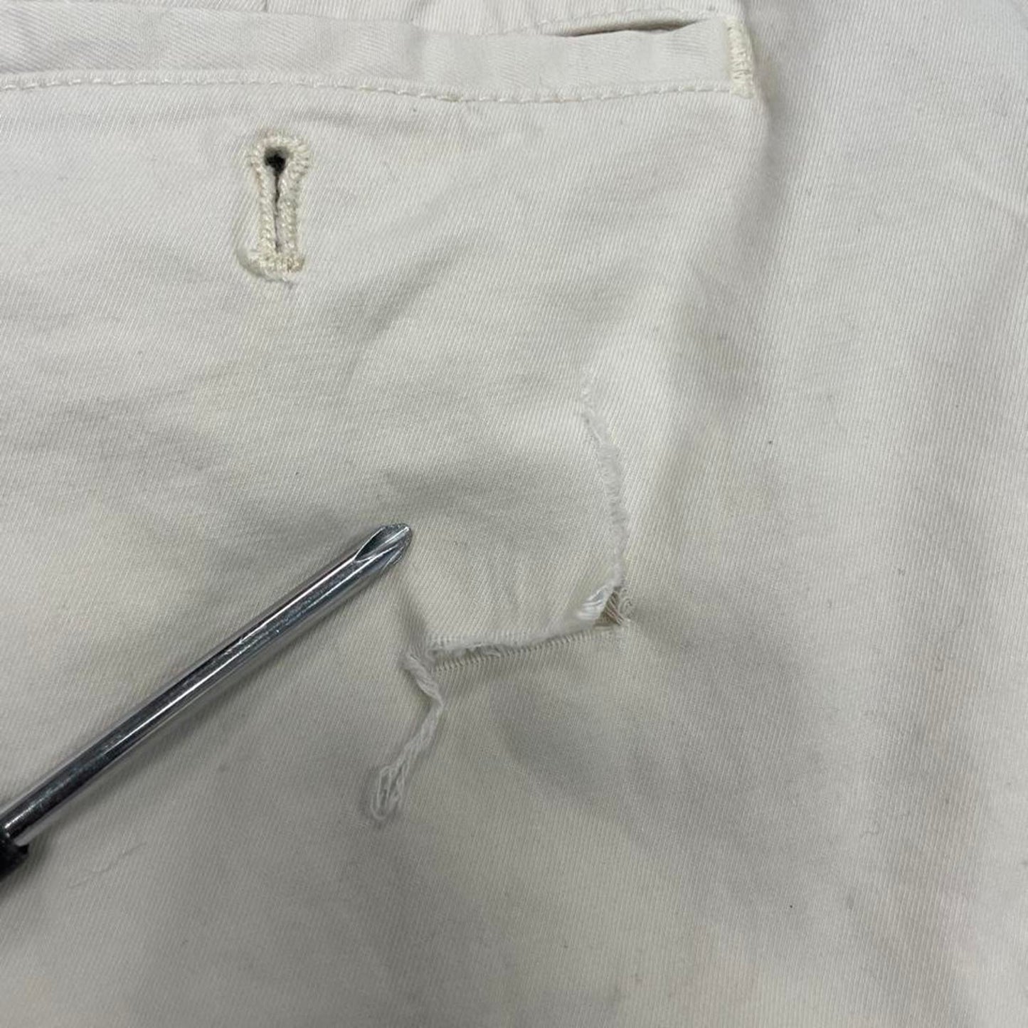 Banana republic cream chino pants