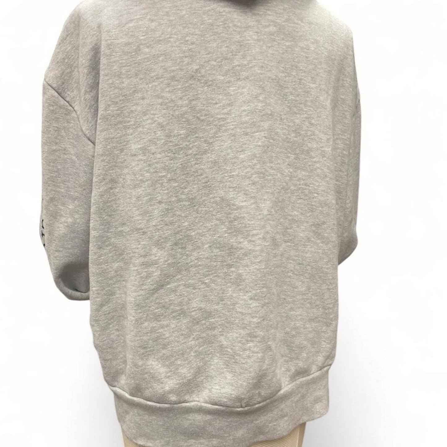 Gray zip up hoodie