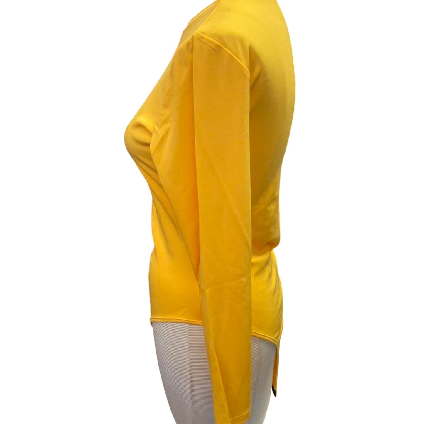 Yellow long sleeve bodysuit