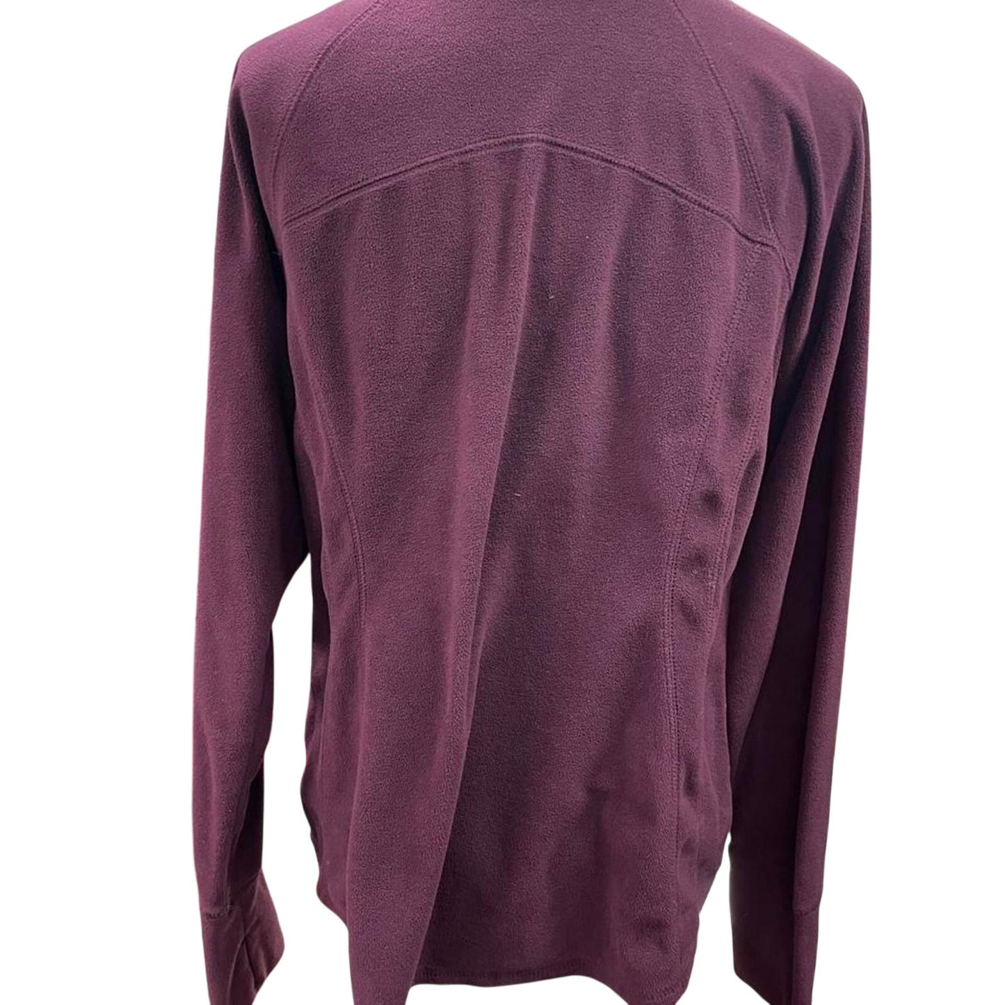 Burgundy tek gear turtleneck sweatshirt