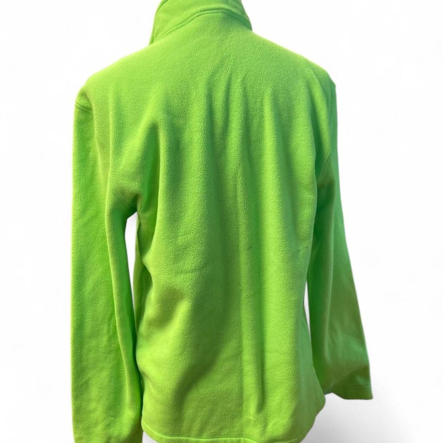 The north face green fleece