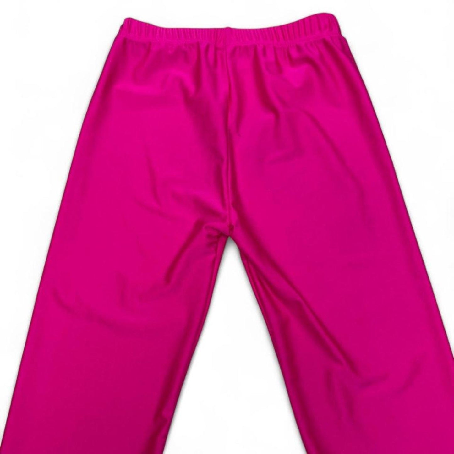 Pink shorts with elastic waistband