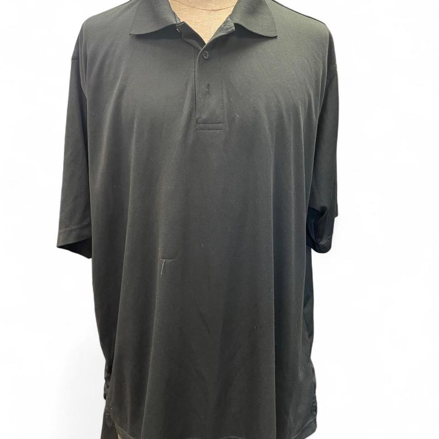 Brookstone grey long sleeve polo