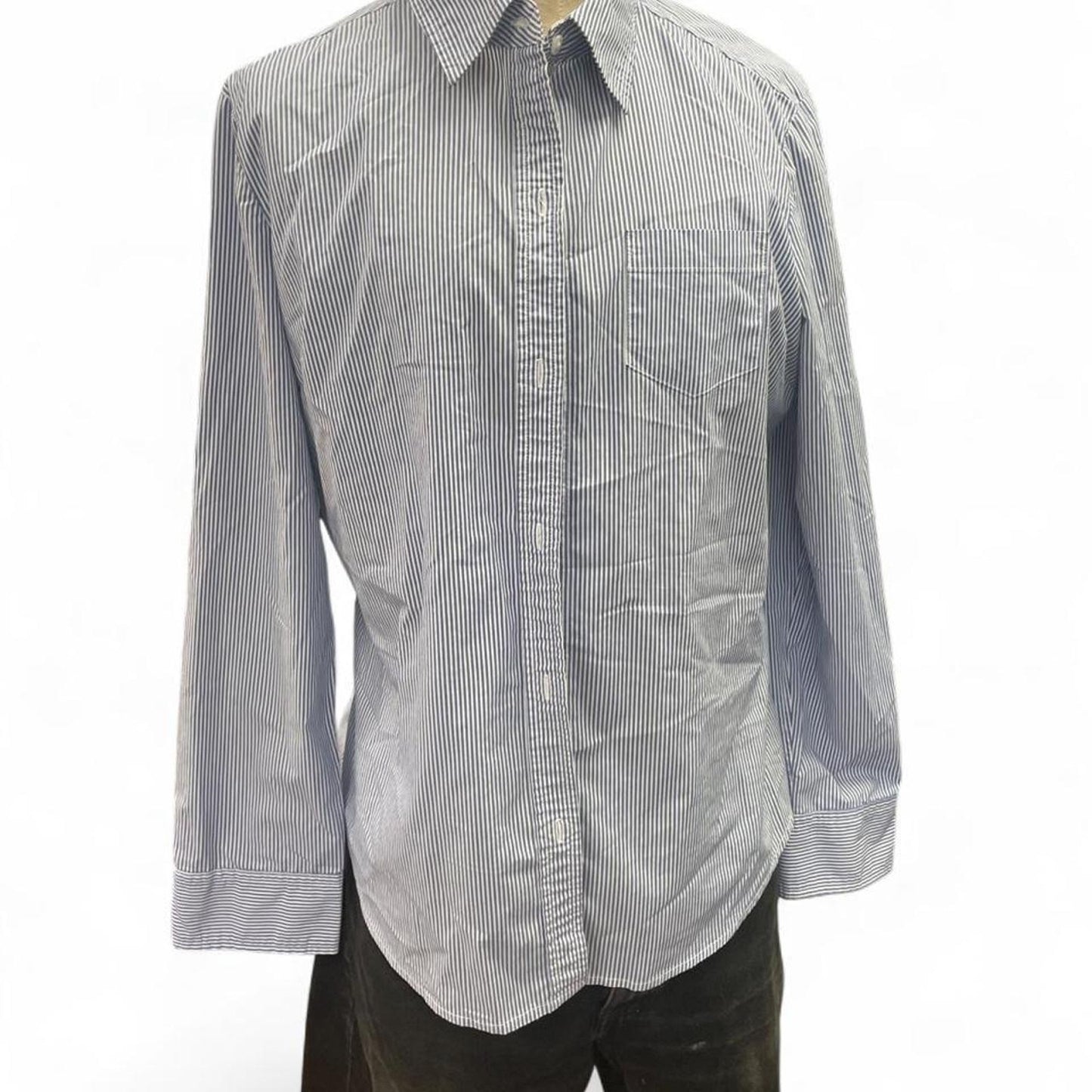 Gap blue and white striped