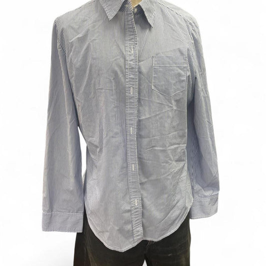 Gap blue and white striped
