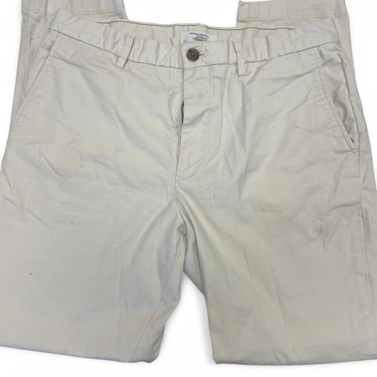 Banana republic cream chino pants