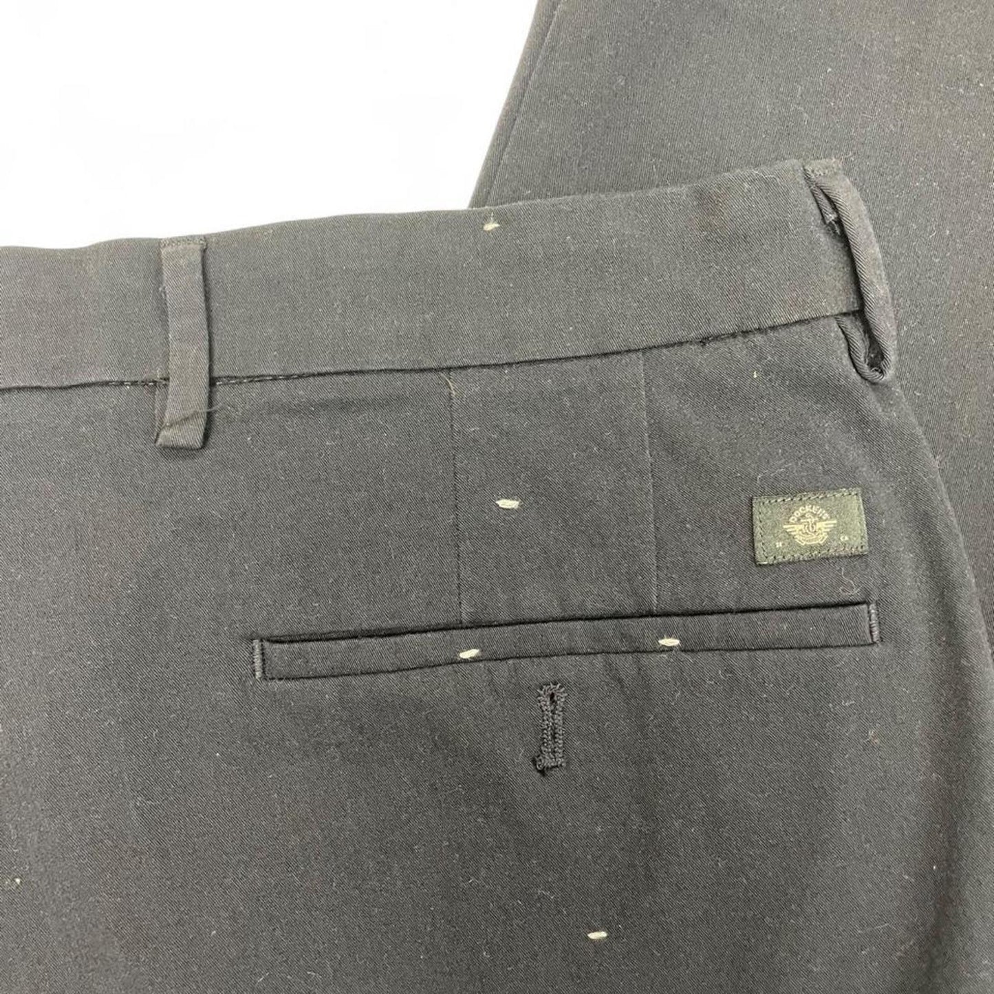 Docker straight leg gray pants