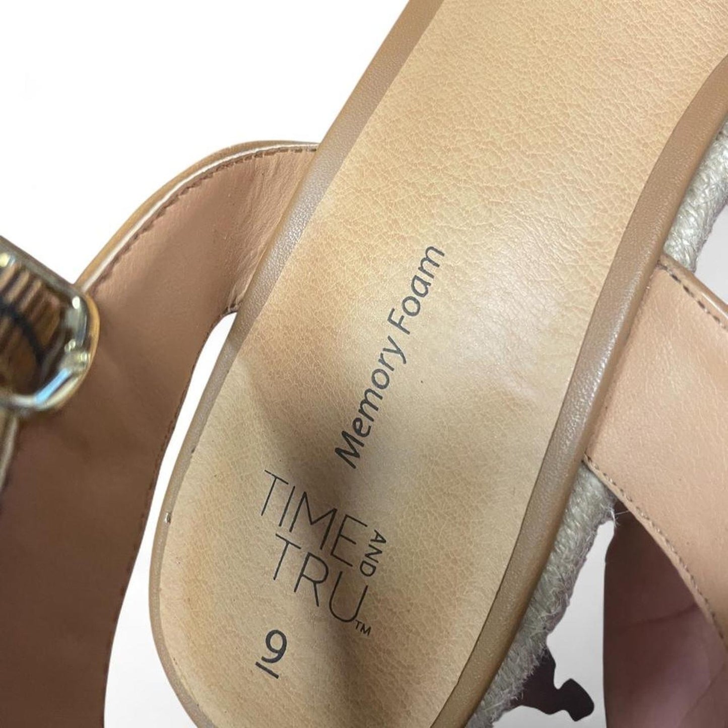 Time and tru tan wedge