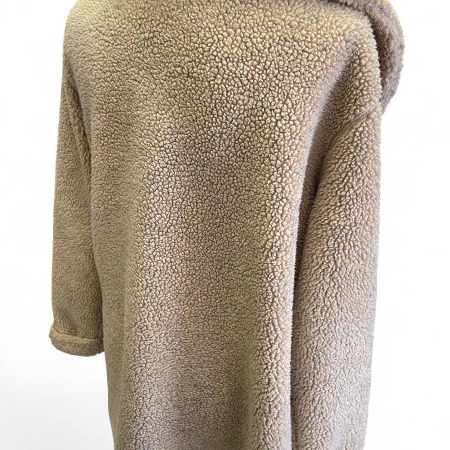 Winter silks tan teddy coat