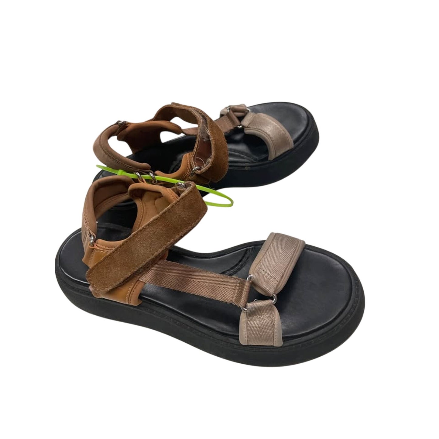 Tan sandals size 8