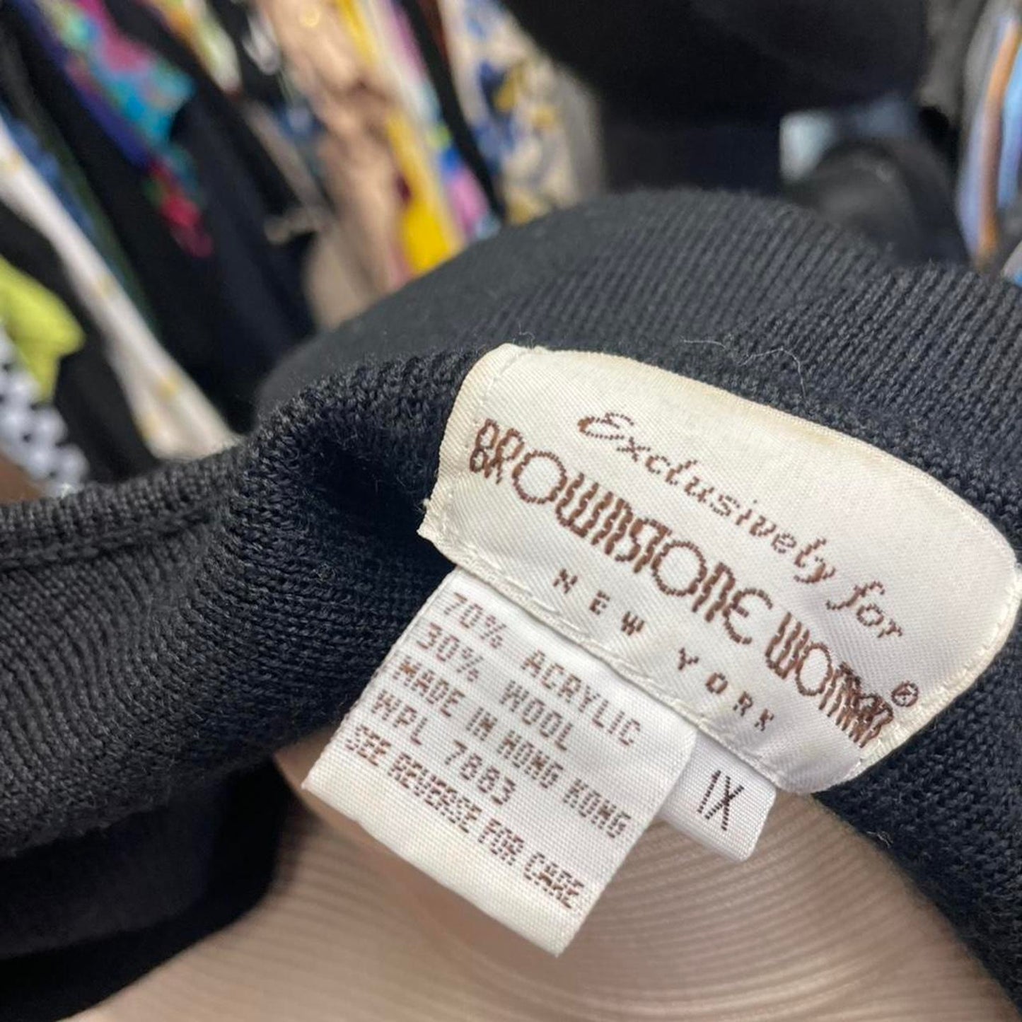 Black long sleeve cardigan