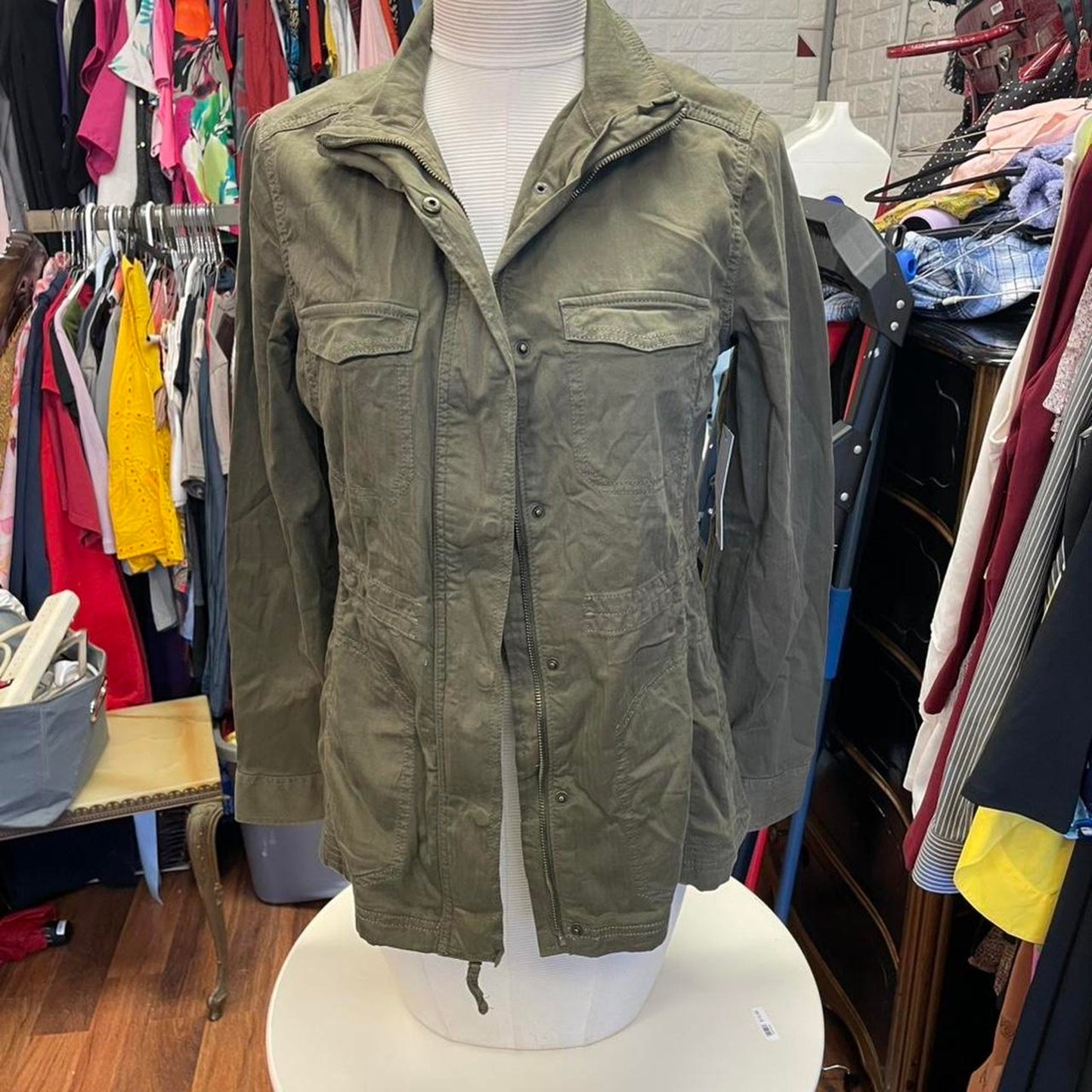 Sonoma khaki utility jacket kids