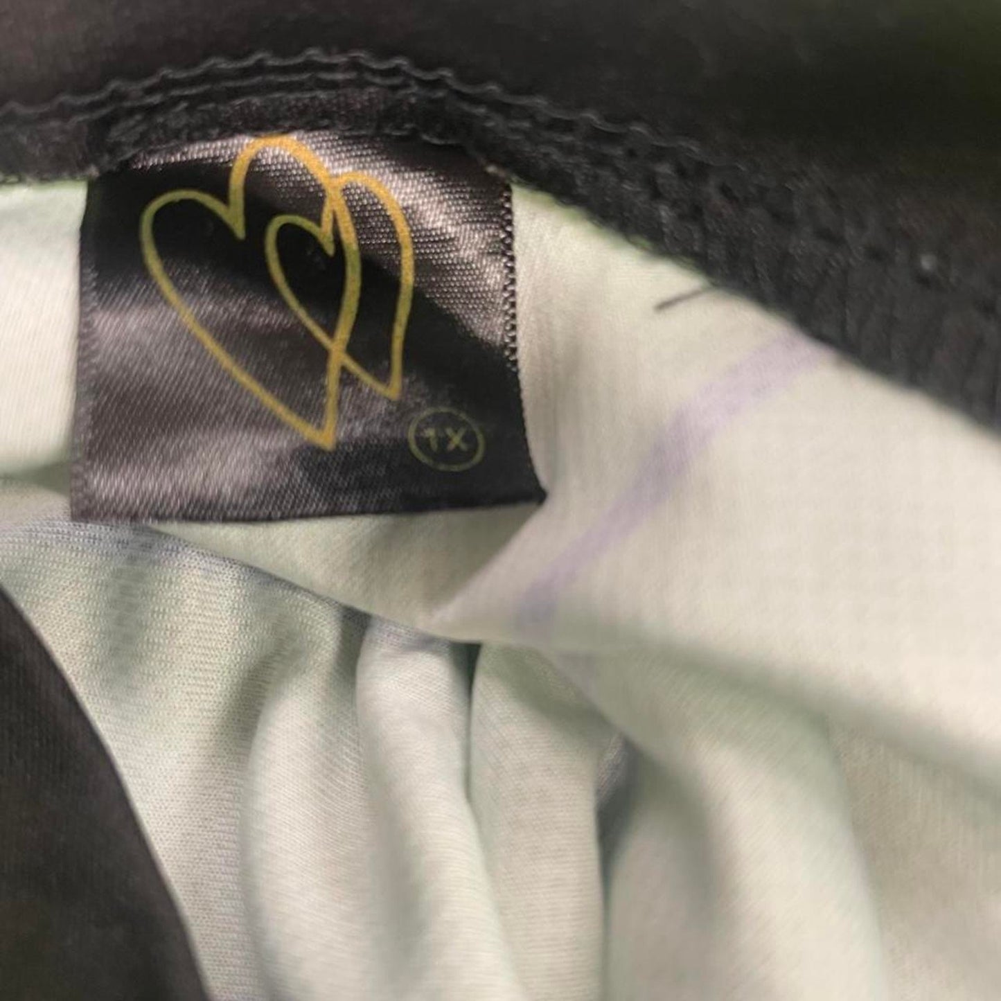 Green black striped jersey