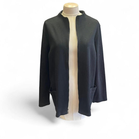 Sag harbor black zip up