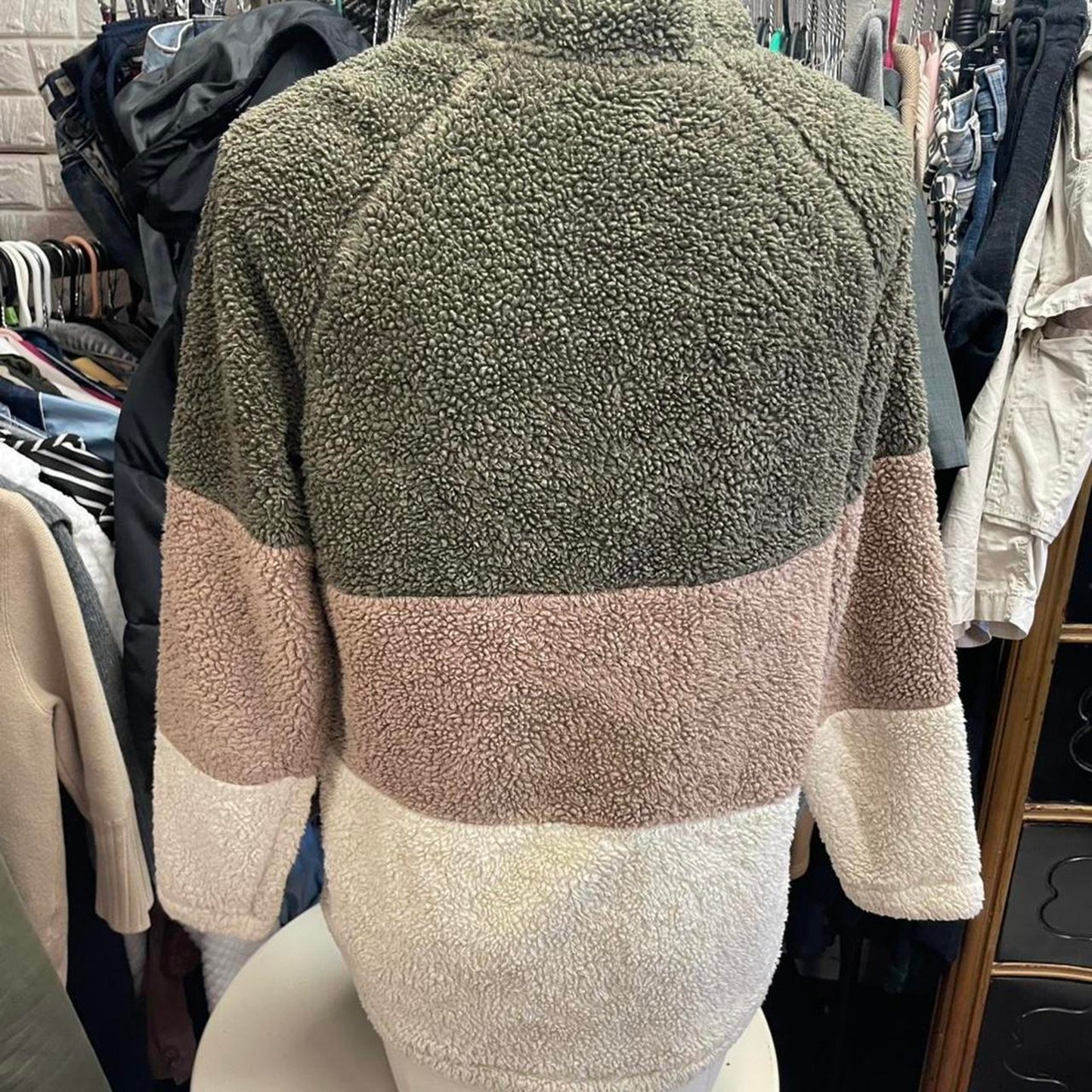 Liz claiborne green and brown