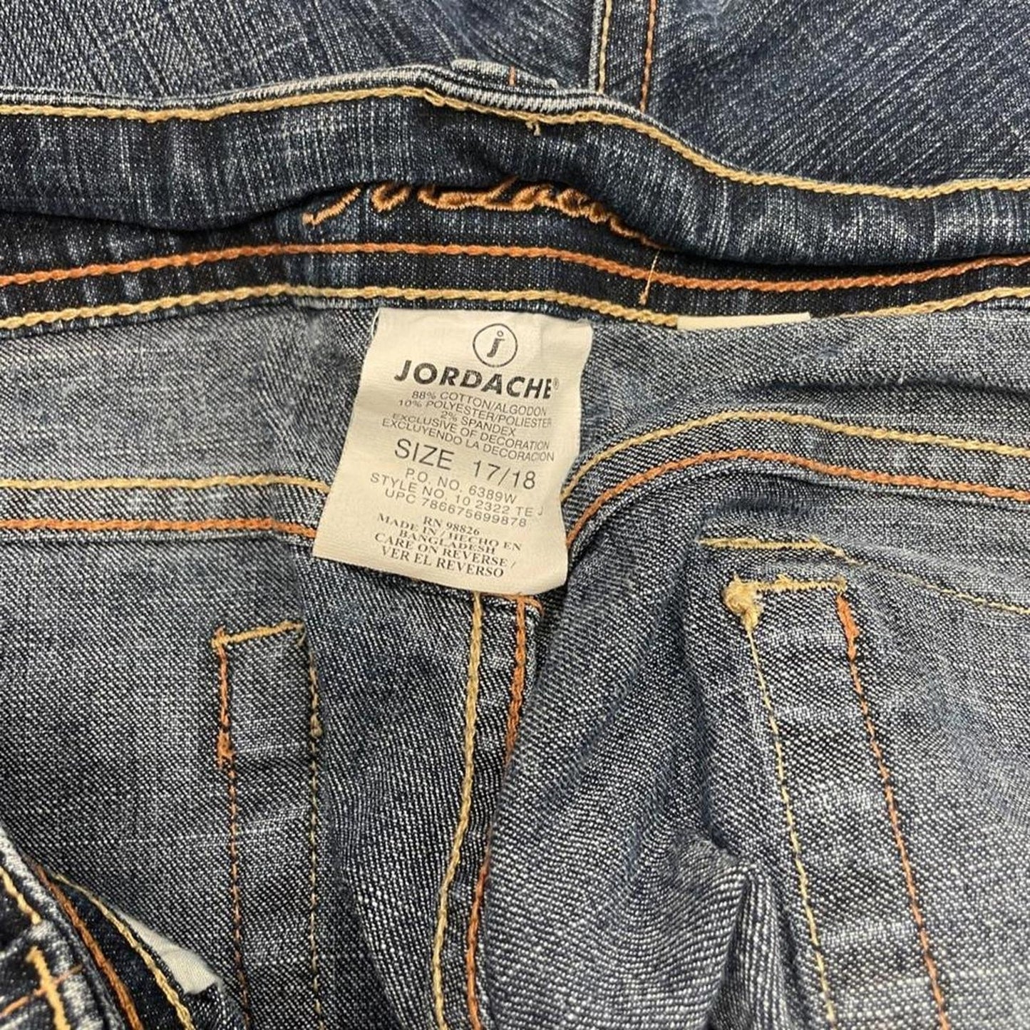 Jordache blue jeans shorts