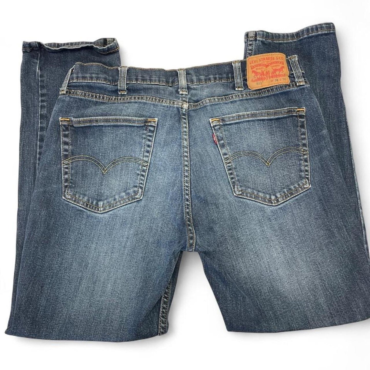 Levis 514 blue jeans